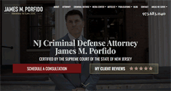Desktop Screenshot of porfidolaw.com